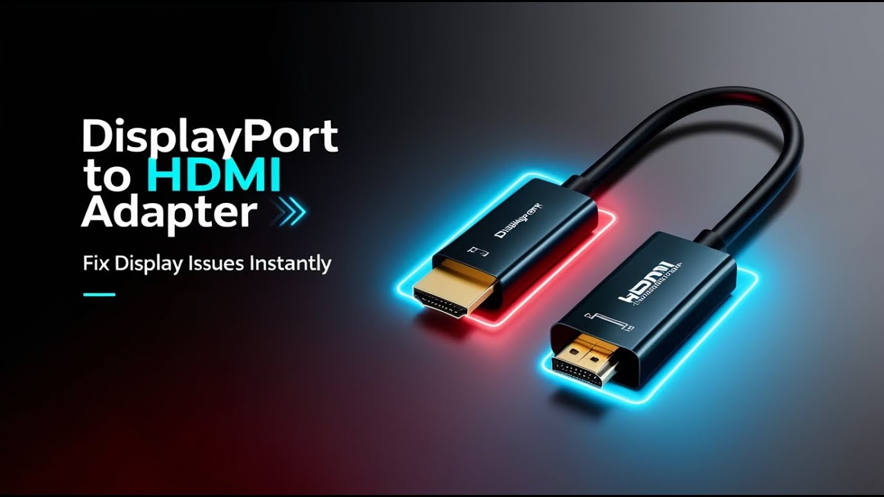 5 Best 4K DisplayPort to HDMI Adapters for Clear Video Output