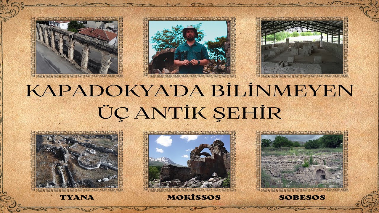 Kapadokya'da Bilinmeyen Üç Antik Şehir | Tyana, Mokissos ve Sobessos | Mutlaka Ziyaret Edin [4K]