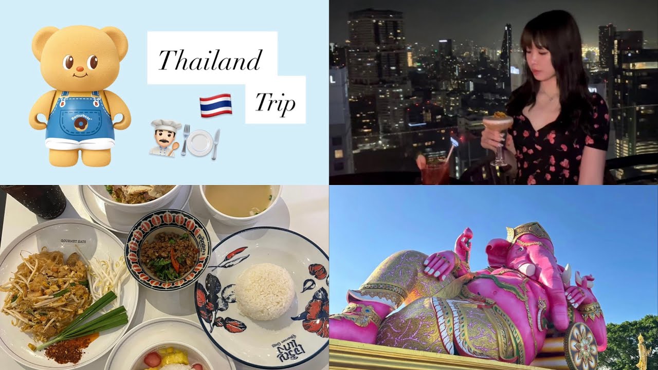 【Vlog】タイで初めてのお料理教室！？🍳🇹🇭 《②》