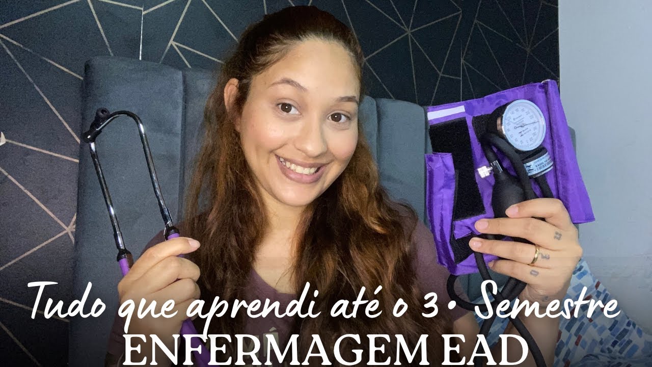 Tudo que aprendi até o TERCEIRO semestre da faculdade de ENFERMAGEM EAD - MATERIAIS DE AULA PRÁTICA 