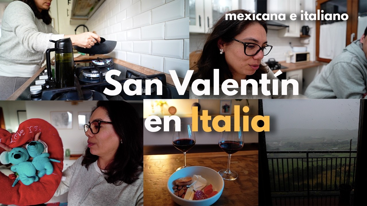 No es lo que yo creía San Valentín en ITALIA 🇮🇹 😱 MI ESPOSO ¿se ofendió?|  Fuertes lluvias.