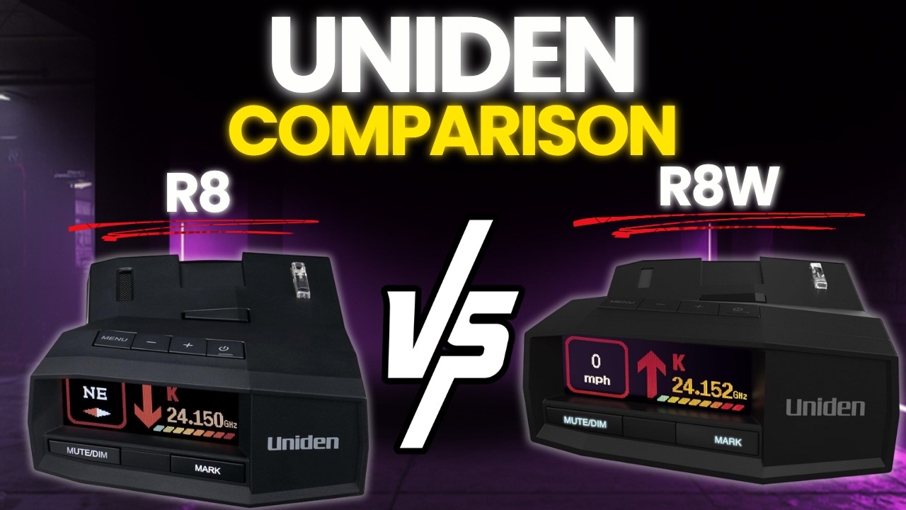 Uniden R8 vs Uniden R8W: Which Uniden Radar Detector Should You Buy?