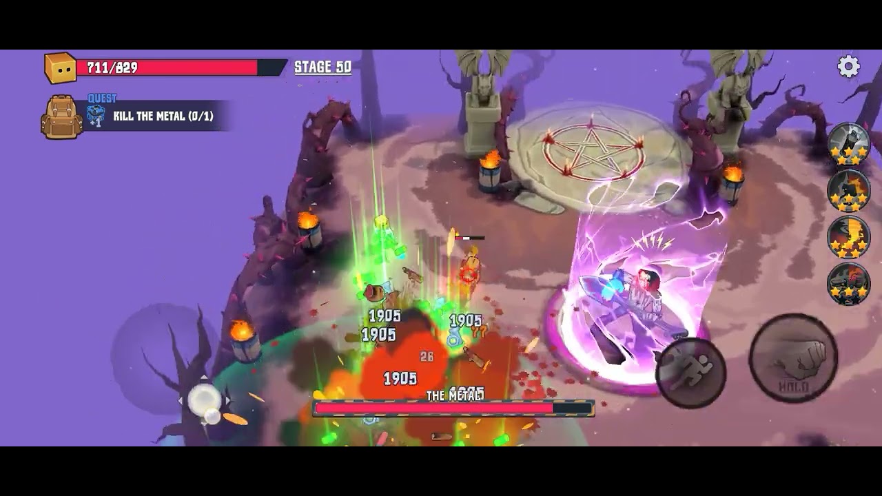 Box head: Zombie must die! THE METAL BOSS FIGHT (CHAPTER 1 CLEAR)