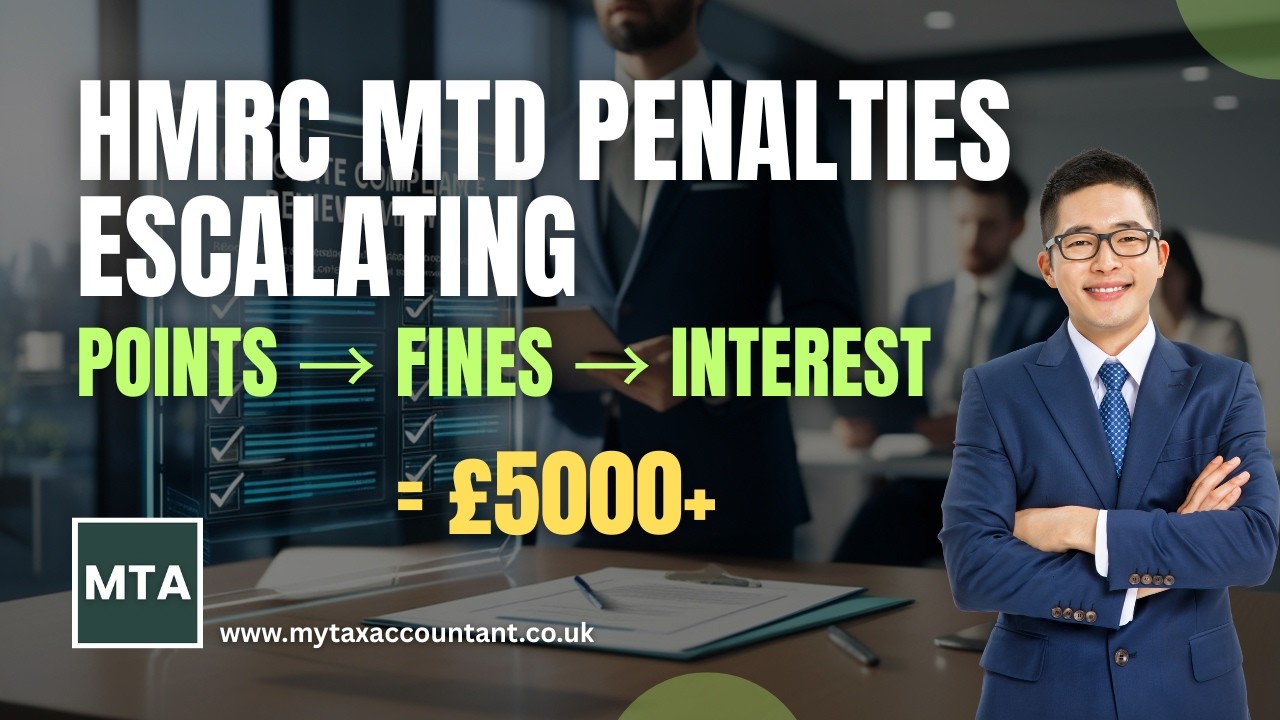 MTA: 2026 UK Compliance Penalties WARNING &mdash; How HMRC Fines Now Escalate Fast Up to &pound;5000+