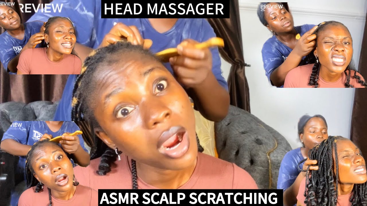 ASMR Intense Scalp Scratching by My Sister 😌 Super Tingly & Relaxing Hair Sounds @ASMRbyGraceJohn