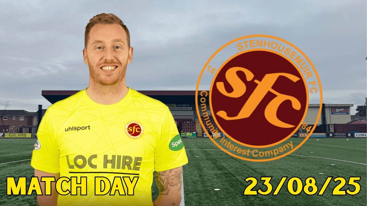 Match Day 5 Vlog | Home Clash vs Queen of the South 👑 | Stenhousemuir x DeejayGK
