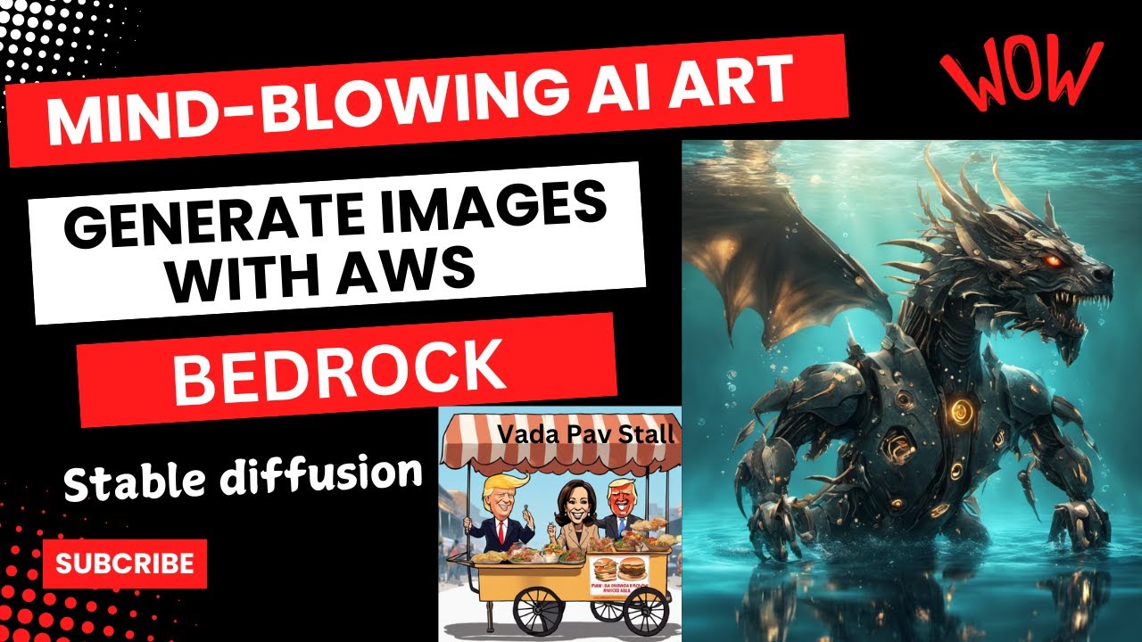 Mind-Blowing AI Art: Generate Images with AWS Bedrock with Stable diffusion | Demo