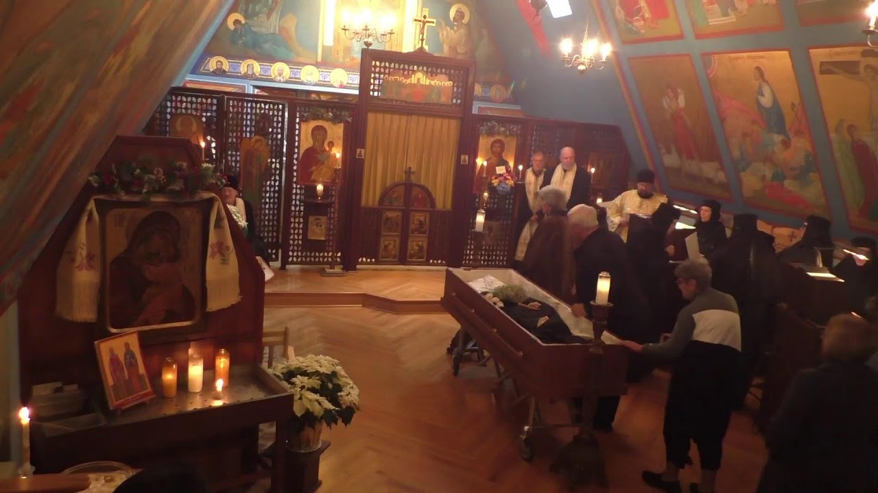 Ellwood City Chapel - Burial Service for a Monastic: +Mother Elizabeth (Lutz)