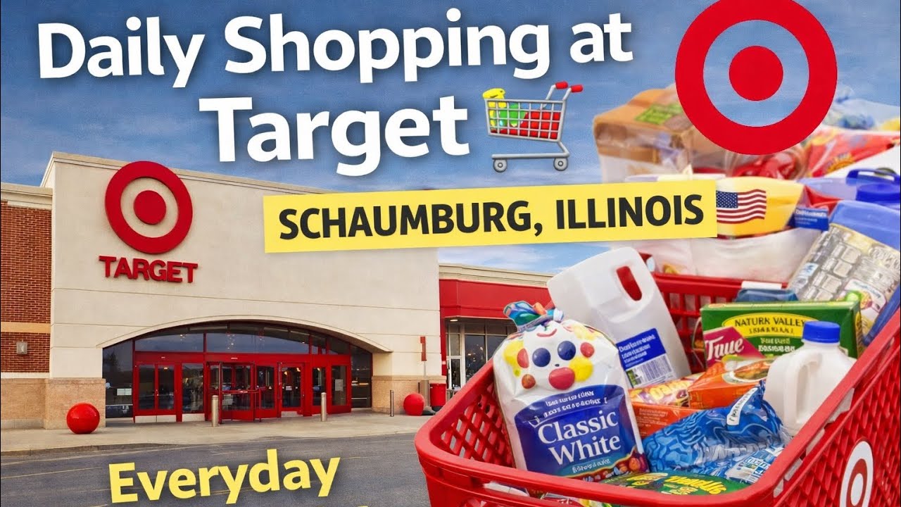 🇺🇸❄️Target Daily Shopping Tour | Schaumburg, IL