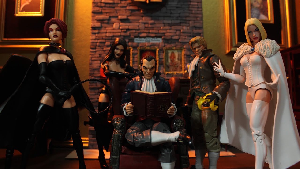 MARVEL LEGENDS HELLFIRE CLUB (PULSECON EXCLUSIVE) BOX SET REVIEW + UNCANNY XMANNY STORY TIME!