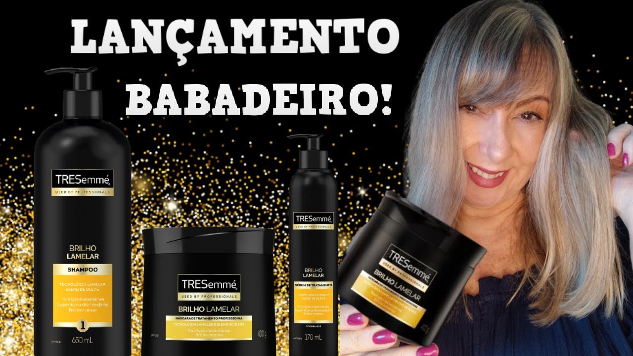 🧡TRESEMMÉ BRILHO LAMELAR NUTRIÇÃO INSTANTÂNEA