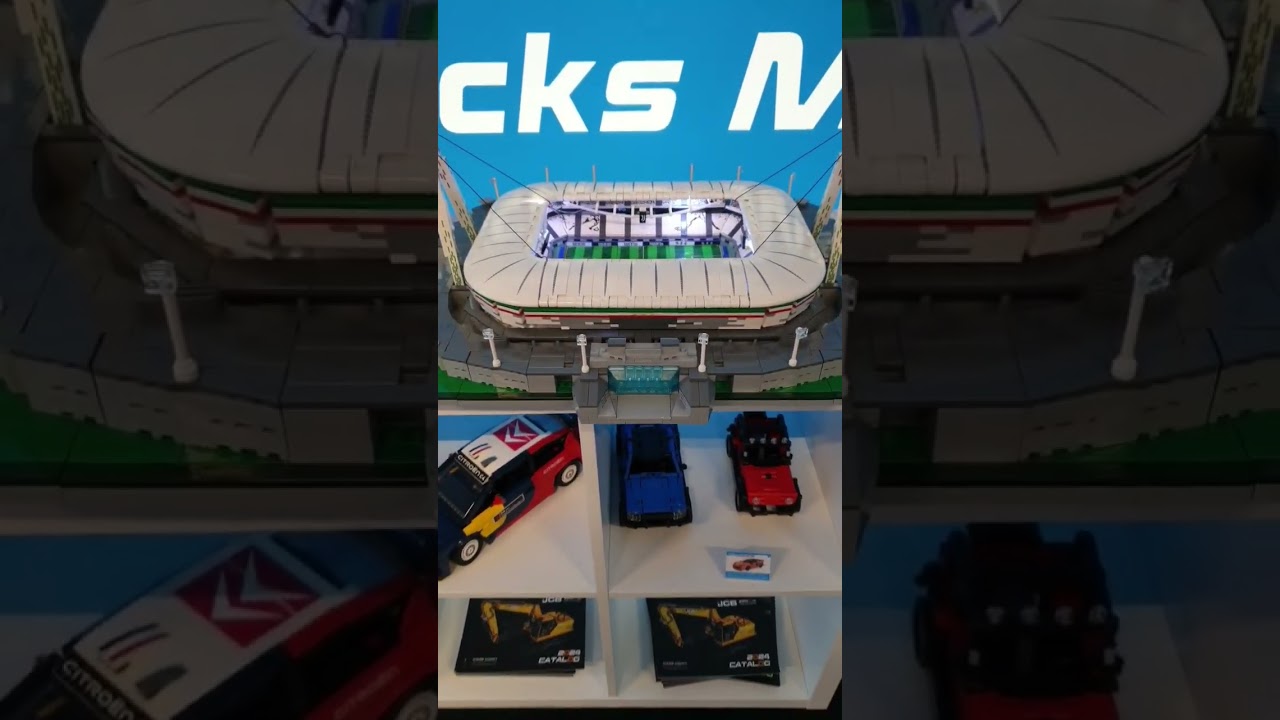 #juventus / allianz #fussball  #stadion aus #klemmbausteine #bricks #cada