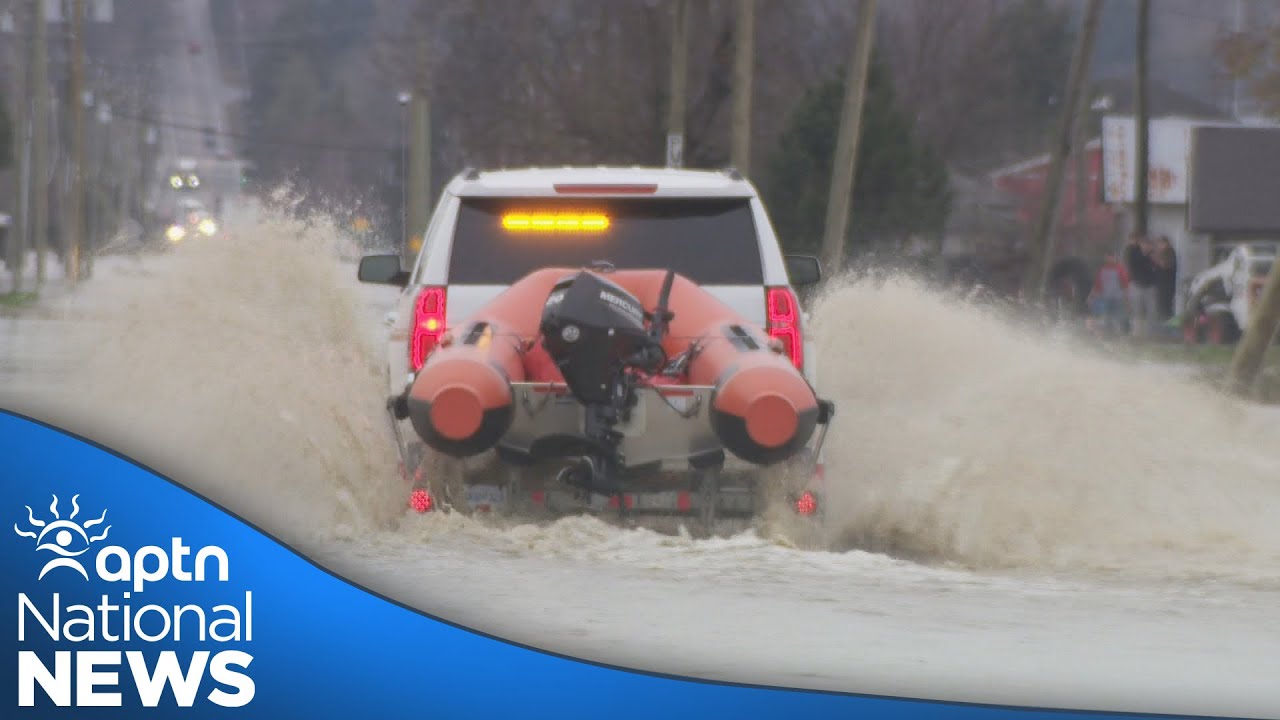 Atmospheric river dumped a record amount of rain on B.C. and Washington cost | APTN News