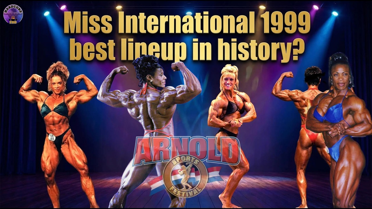 1999 Ms. International była NIESAMOWITA 🔥 Najlepszy skład kobiet w kulturystyce w historii? (Rema...