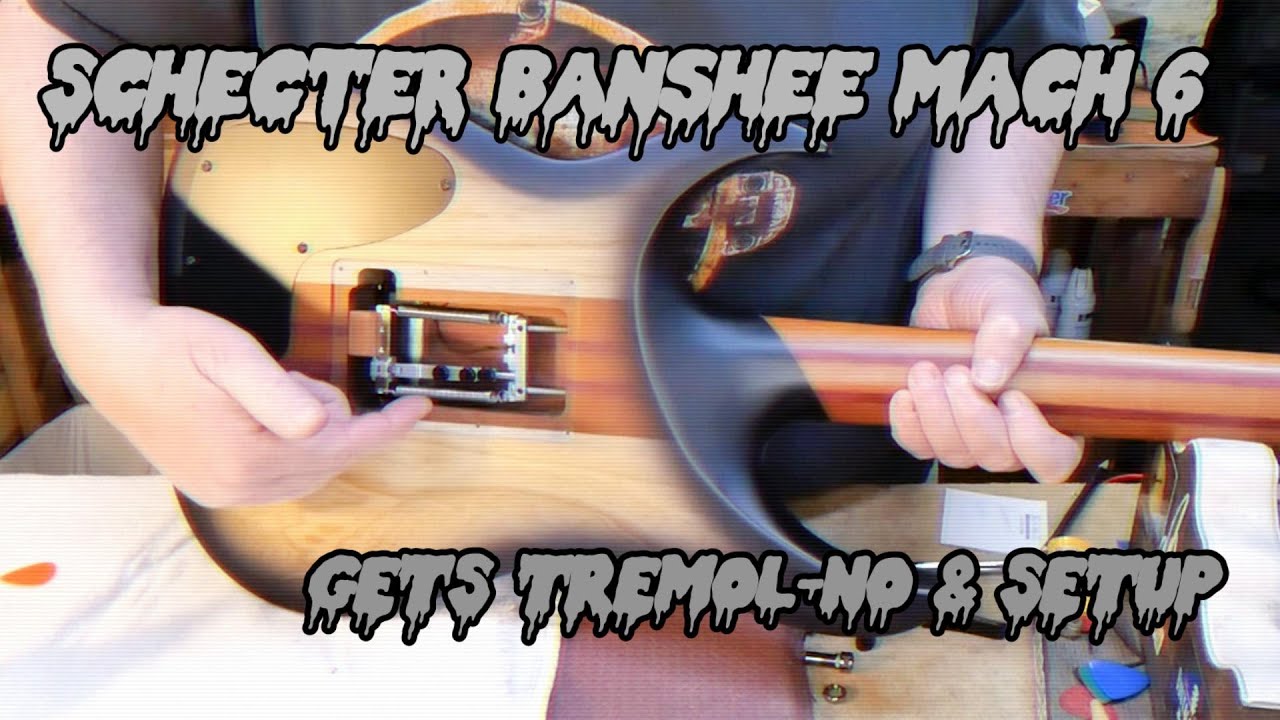 Schecter Banshee Mach 6 получил Tremol-No и новый тонарм EP401