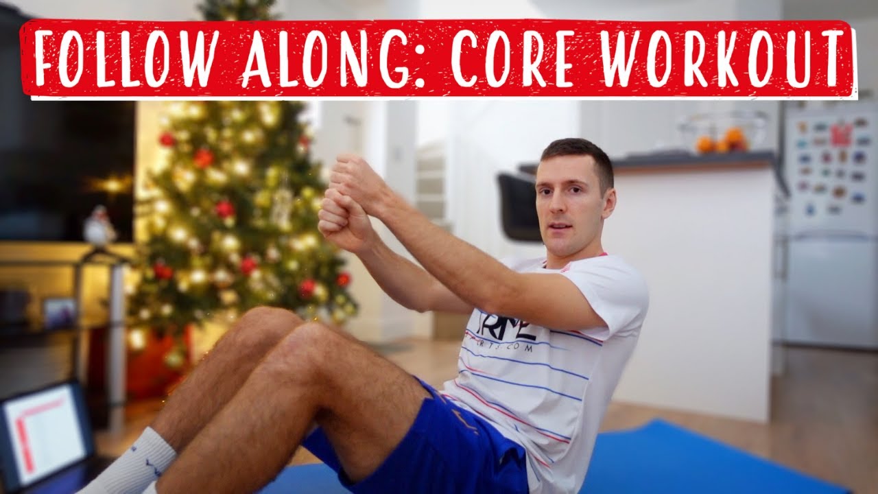 Badminton Core Workout - Follow Along with NO Equipment Needed! Beginner friendly!