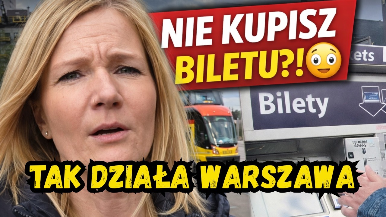 Pierwszy dzień w Warszawie! 😱 Problemy z biletami i szybka akcja komunikacją!