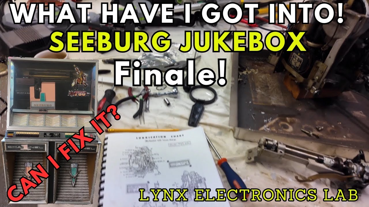 Unbelievable Transformation of Seeburg Jukebox Model 220 Part 5