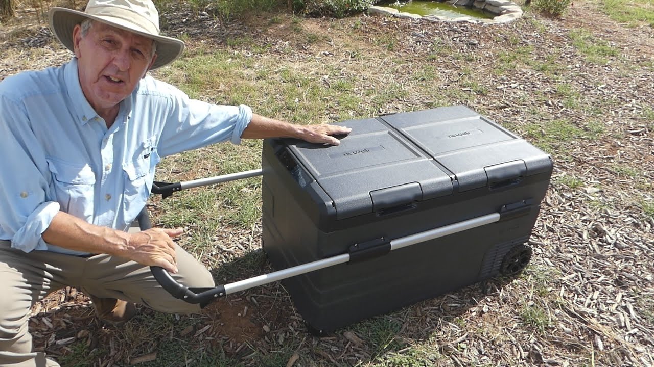 Off Grid Senior tries out New Air's 122 QT freezer/Fridge Model NPR122GA00