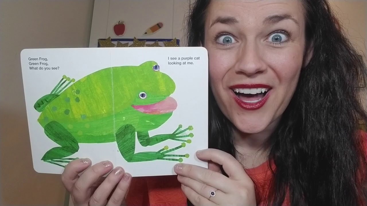 Brown Bear, Brown Bear, What Do You See?  -  Best Read Aloud (for Young English Learners)