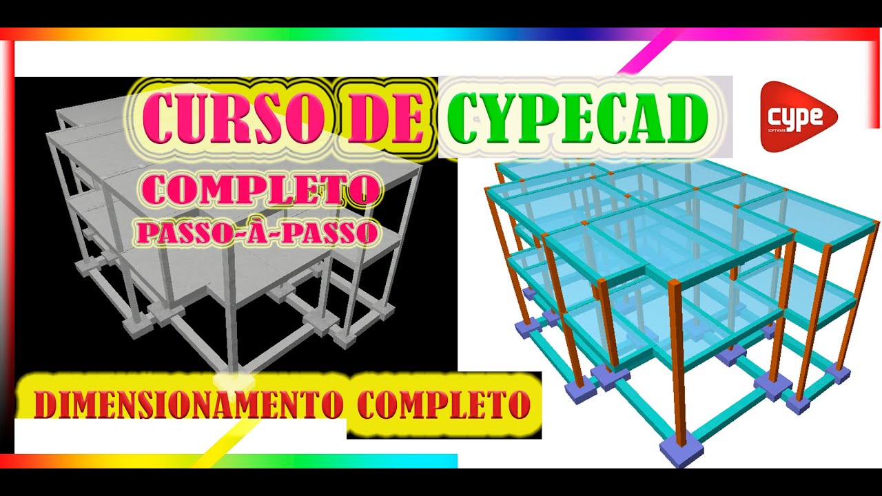 #2 - CYPECAD - Lançamento automático(IFC) da ESTRUTURA - (Usando  legitimamente as funções BIM)