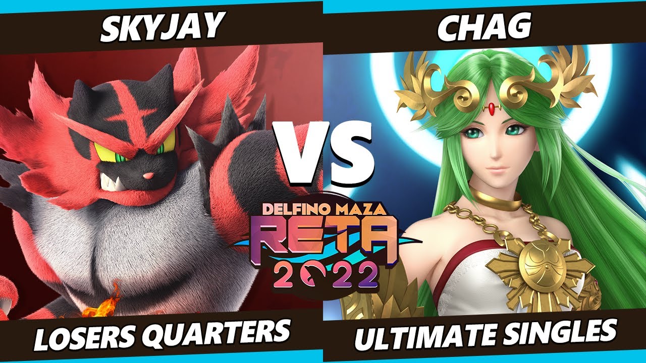 RETA 2022 Losers Quarters - Skyjay (Incineroar) Vs. Chag (Palutena) SSBU Ultimate Tournament