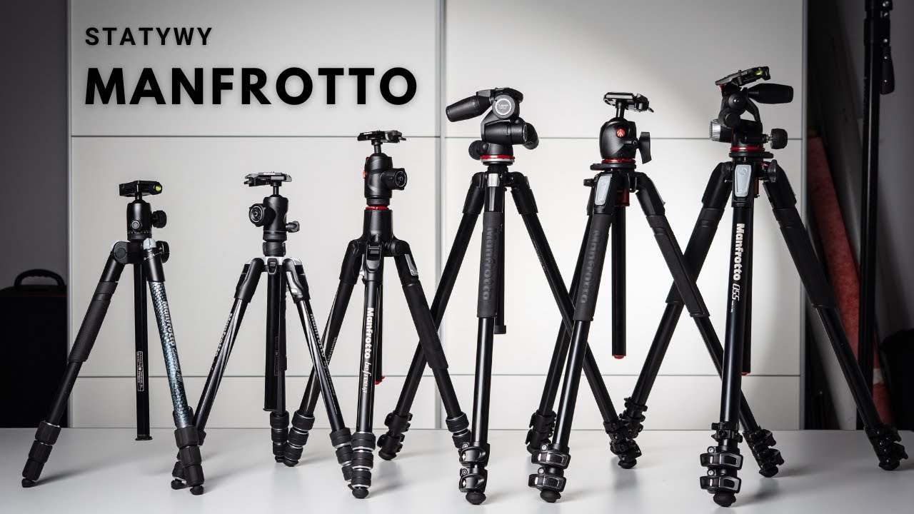 Statywy Manfrotto - przegląd oferty