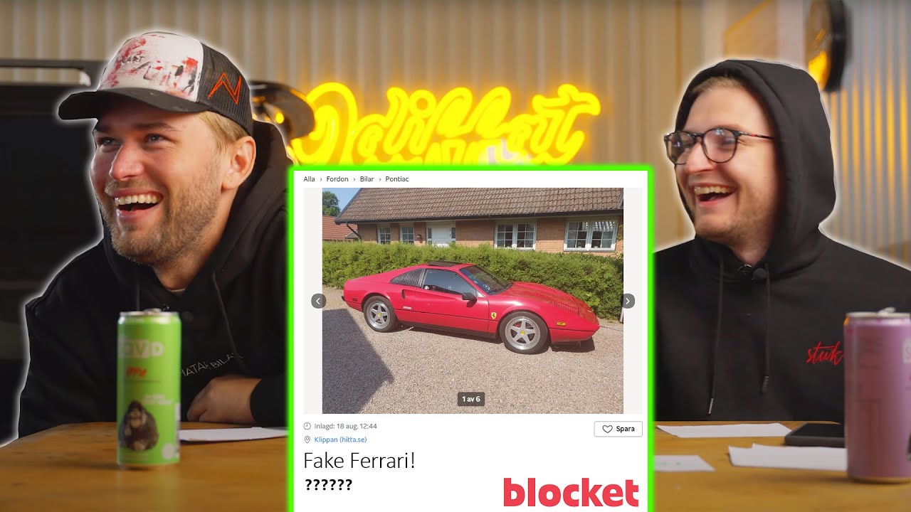 GISSAR PRISER PÅ SJUKA BLOCKETANNONSER! FT. MARCUS DÜBOIS