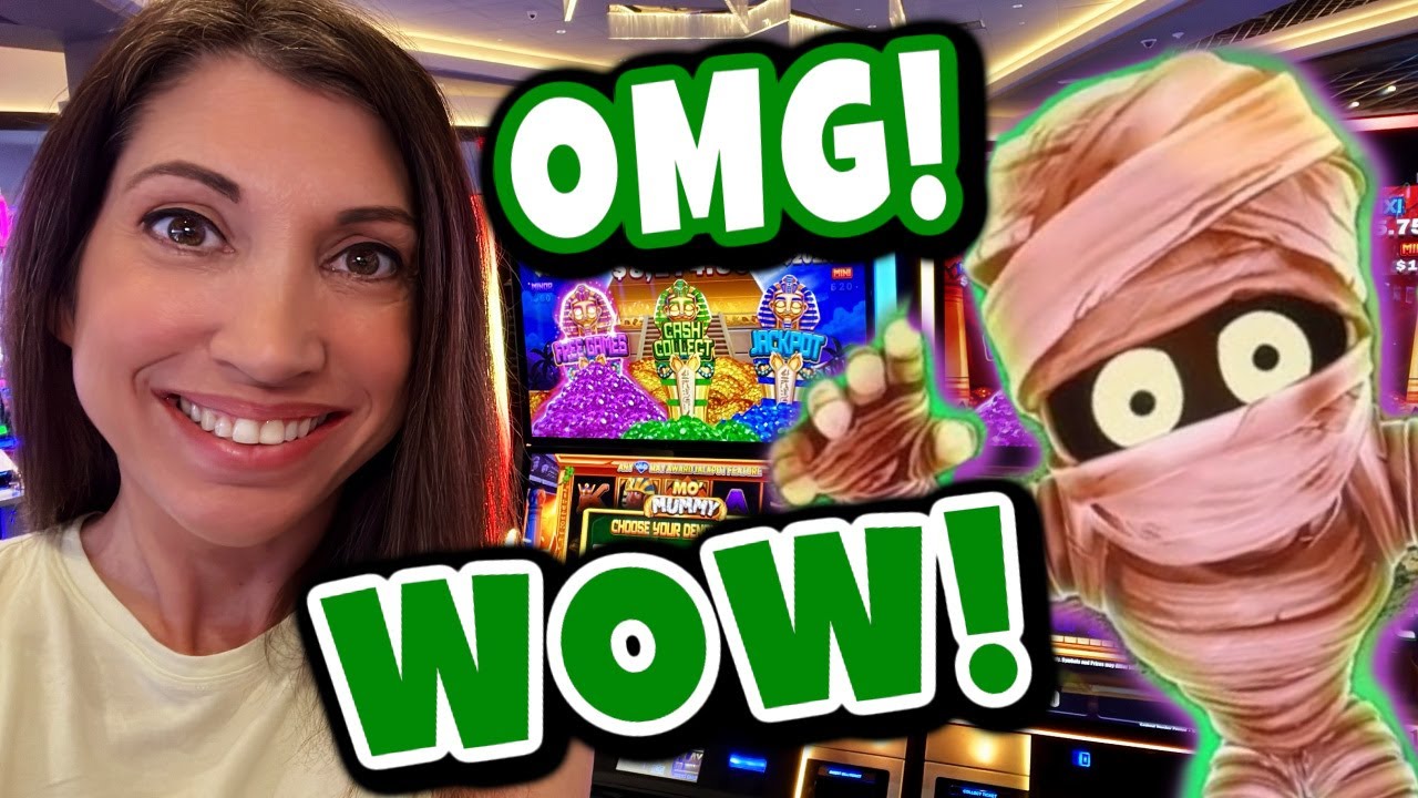 I got the Full Screen Mummy! 😮 And a sneak peek of the NEWEST Mo Mo Mo Mummy slot