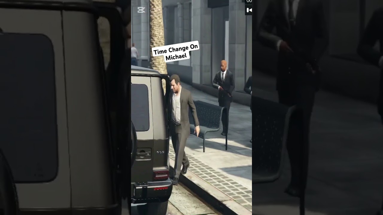 Gta 5 Michael time change in days #gta5 #gaming #michael #gtaworld #viralvideo #trending