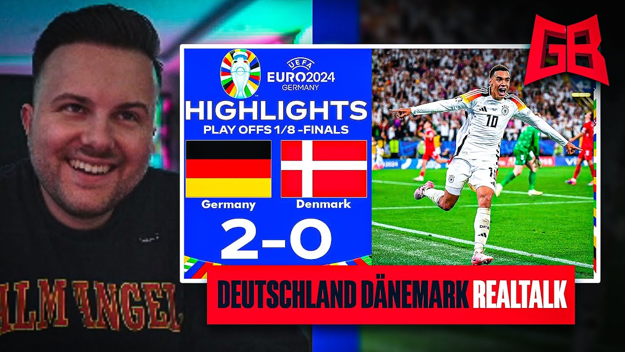 VORGEZOGENES EM FINALE gegen SPANIEN? 🇩🇪 🇪🇸 GamerBrother REALTALK über DEUTSCHLAND - DÄNEMARK 😱