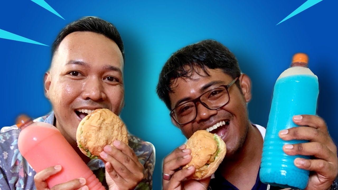 VLOG #13 Reviewing dawet from Dynasty Dawet & Esteller and crispy chicken burger from Foodzilla.SR