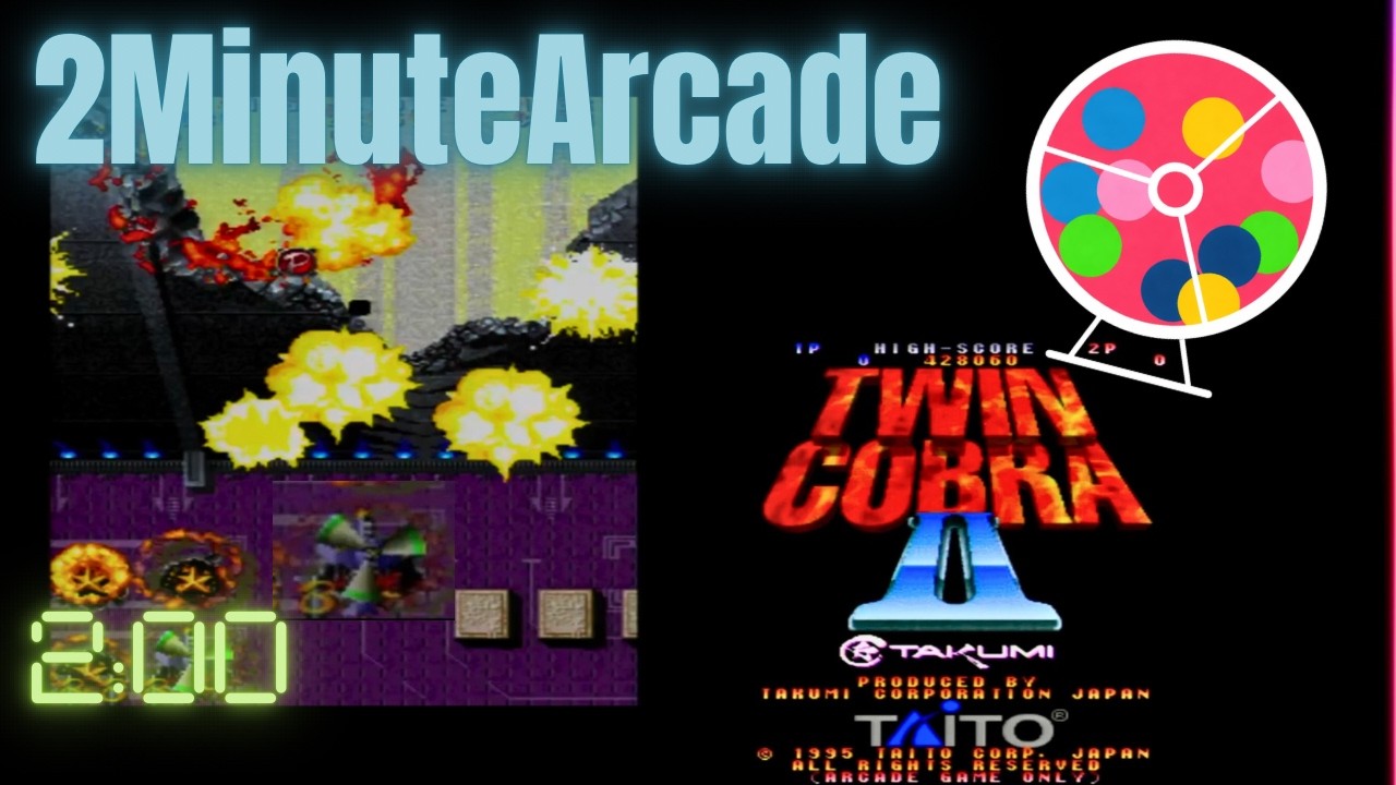 Twin Cobra 2 Arcade -  (2 Minute Challenge)