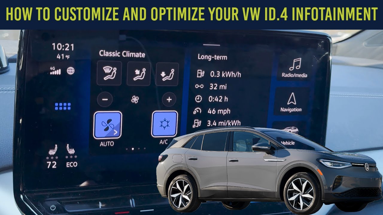 Как настроить и оптимизировать информационно-развлекательную систему Volkswagen ID.4!