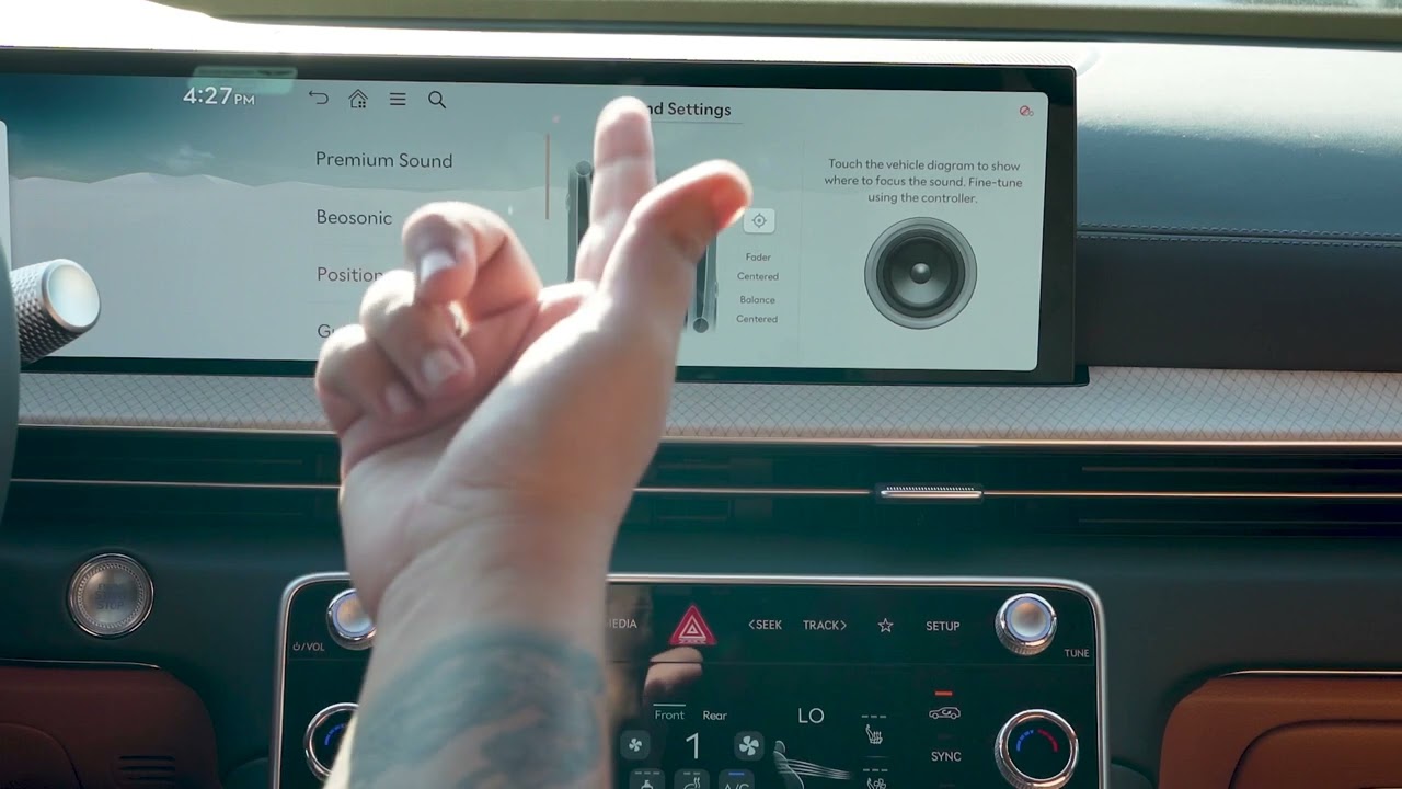 2025 Genesis GV80 Prestige - Complete Sound Settings