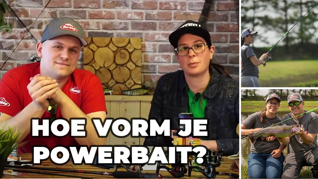 Hoe VORM je POWERBAIT? | Rafael & Mariska | Raven Fishing E-vent | Editie 2