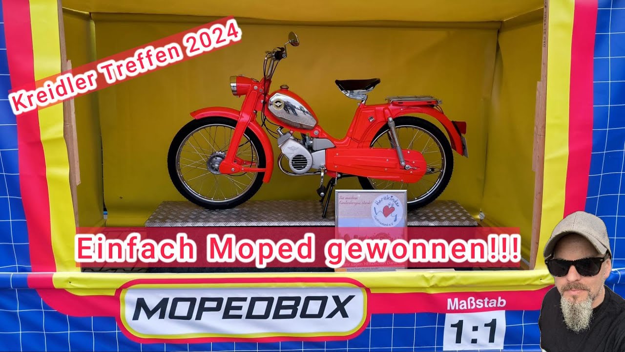 Kreidler Treffen 2024 | Moped gewonnen! | Kreidler | Z&uuml;ndapp | Hercules | Puch