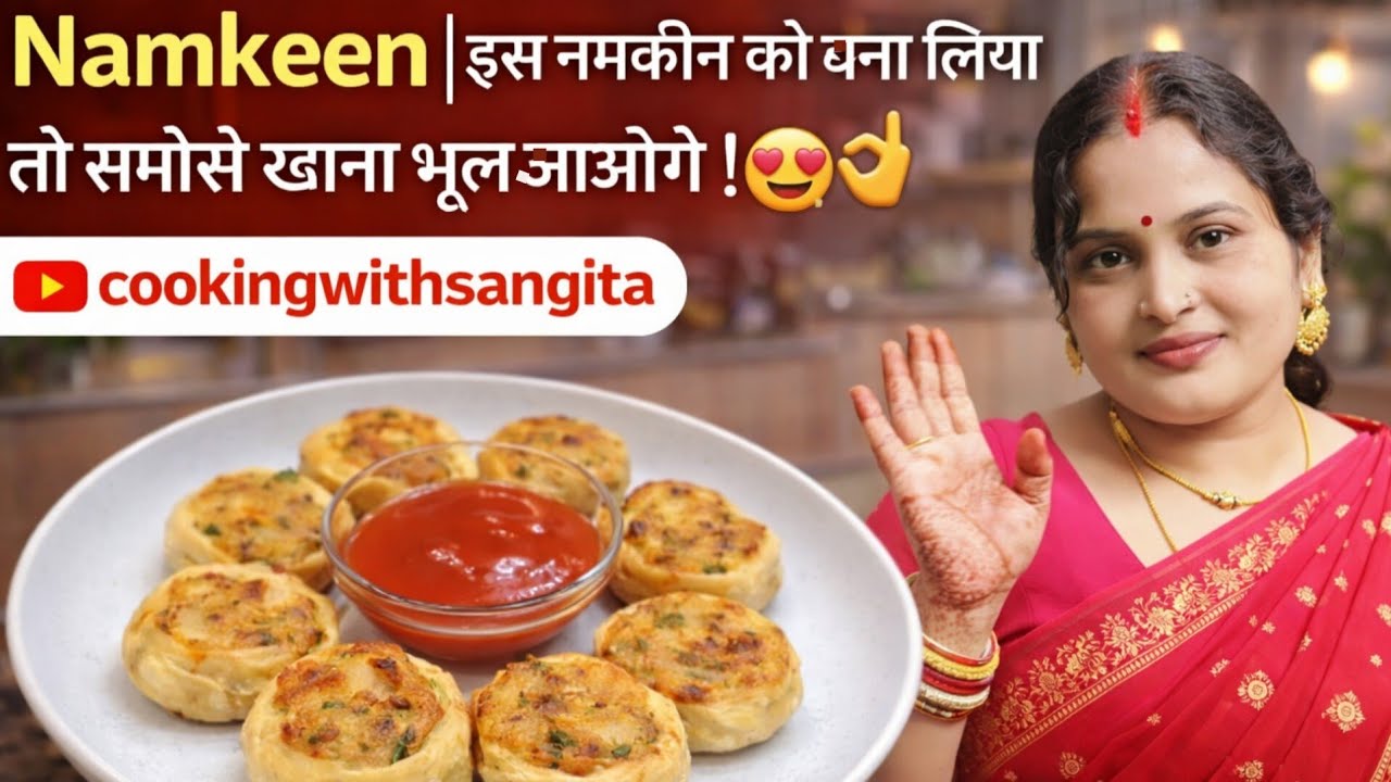 Namkeen |इस नमकीन को बना लिया तो समोसे खाना भूल जाओगे| 🥰👌 