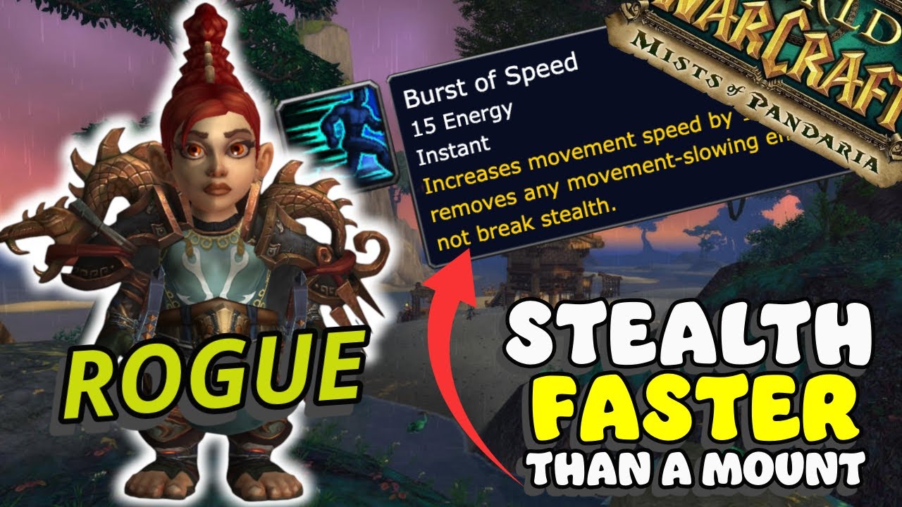 The Rogue Talents are AMAZING in MoP Classic