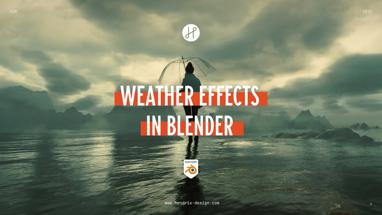 Weather Effects in Blender - Concept Design Tutorial
