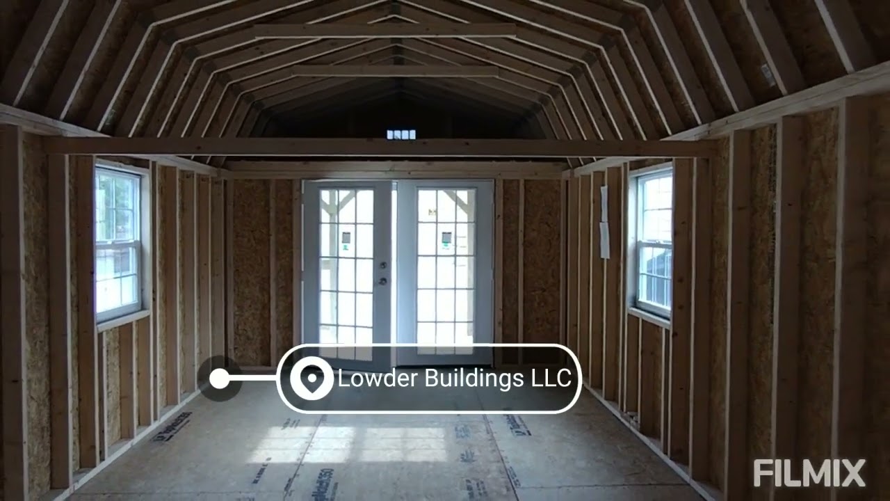 New Porch Building- 12x40 Highbarn