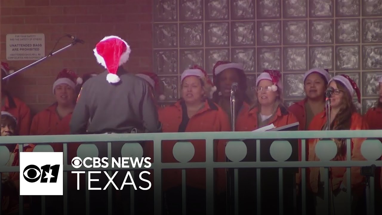Tarrant County Jail filled with holiday music from the inmate's choir