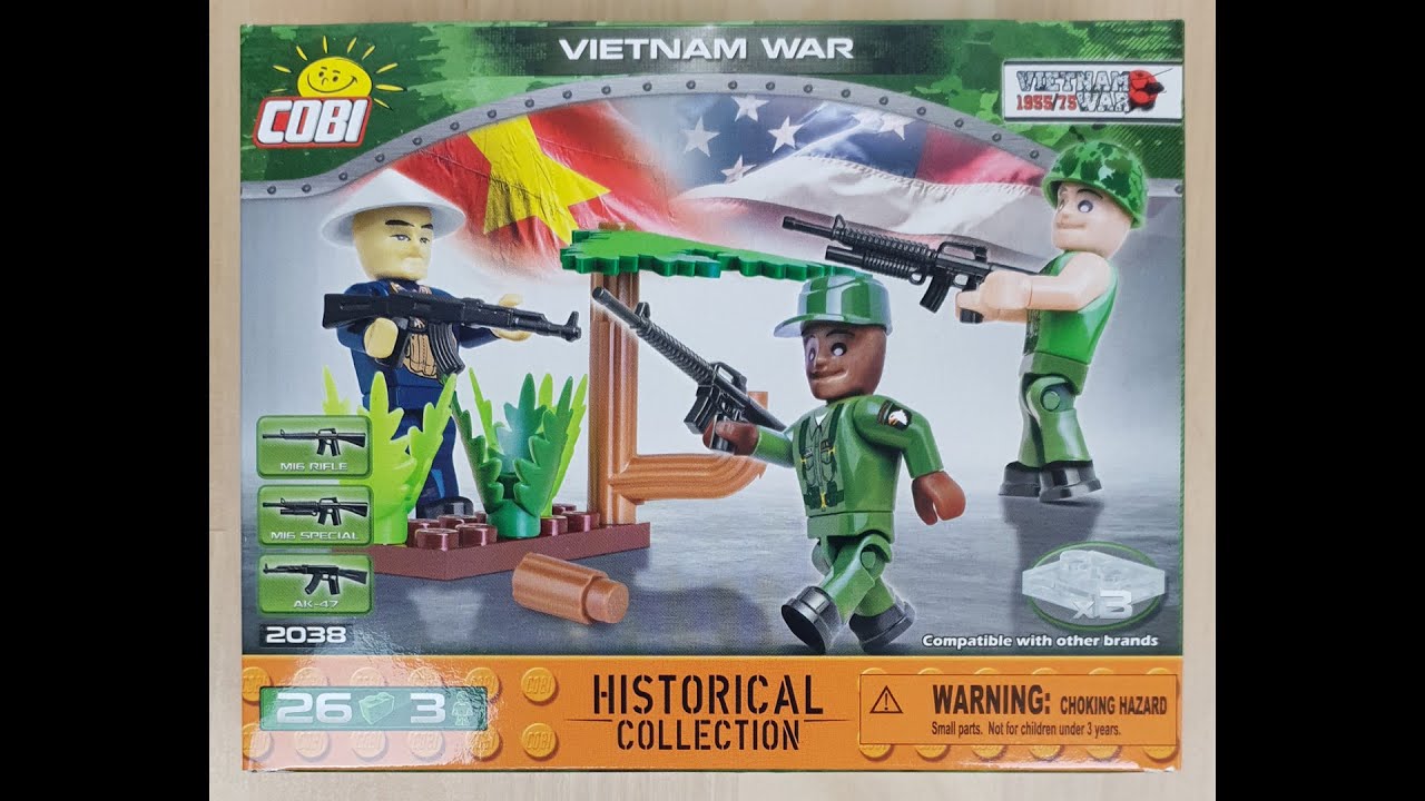 Cobi 2038 Historical Collection: Vietnam War - Minifiguren Set &bull; Unboxing & Review