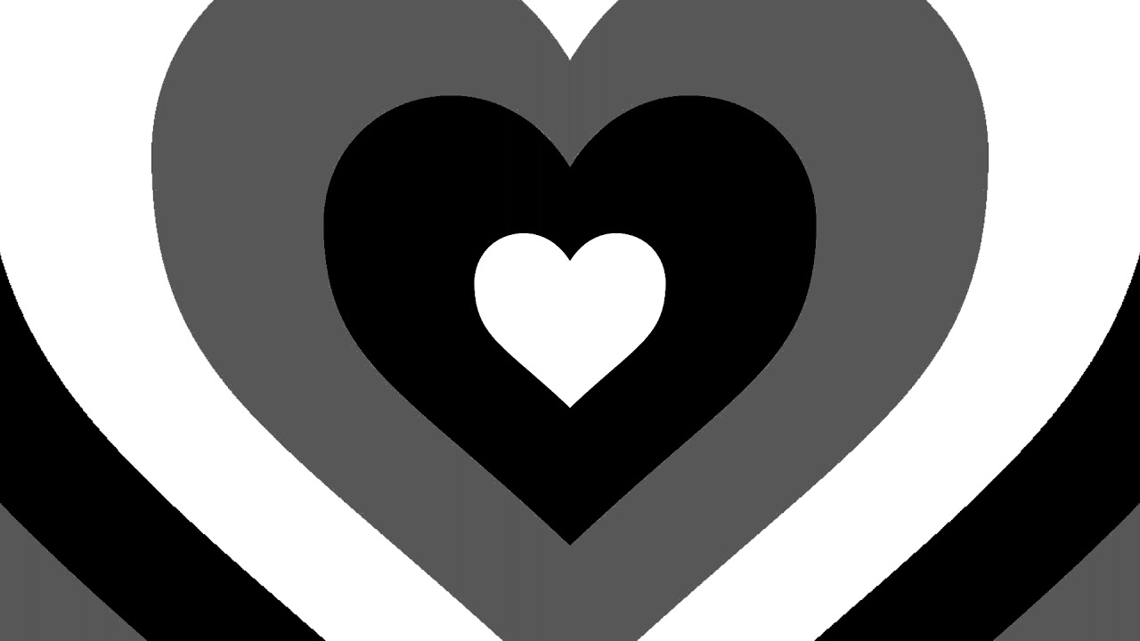 Gothic Black and White Ending Heart Scene HQ Background Loop - Free No Copyright
