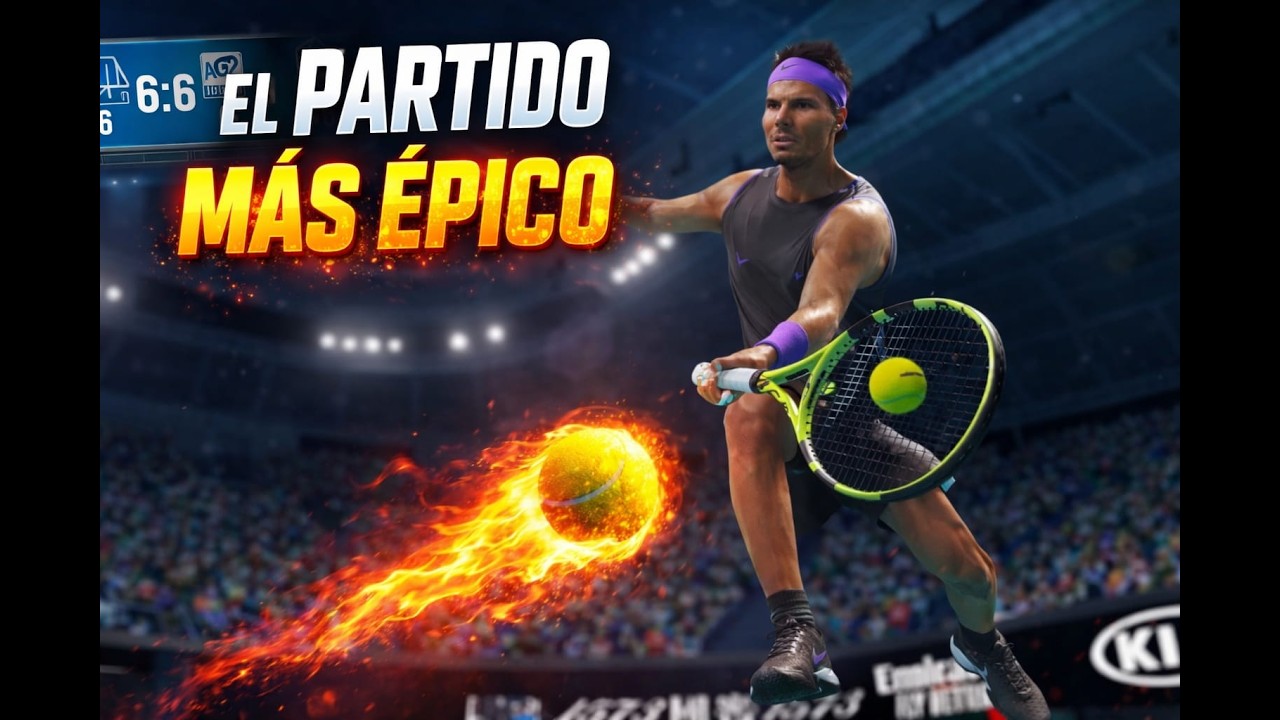 AO  TENNIS 2 | RAFA NADAl VS HILDON | PC