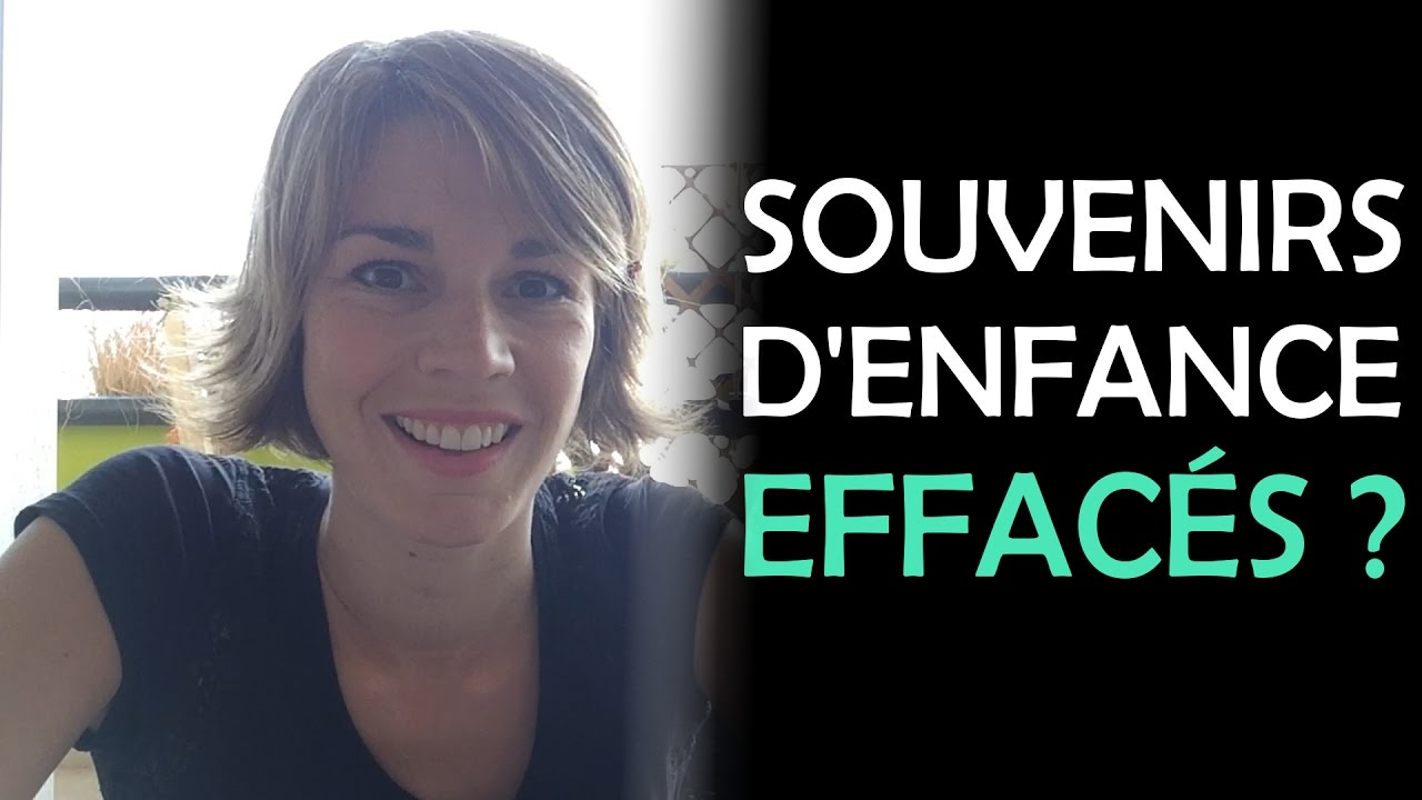 On n'a pas de souvenirs d’enfance, vraiment ? (neurosciences)
