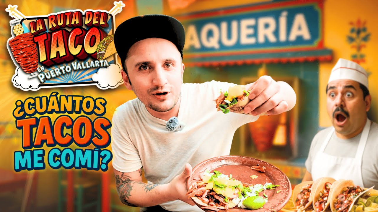 La Ruta del TACO en PUERTO VALLARTA | ¿Cuál es el mejor? 🌮🔥