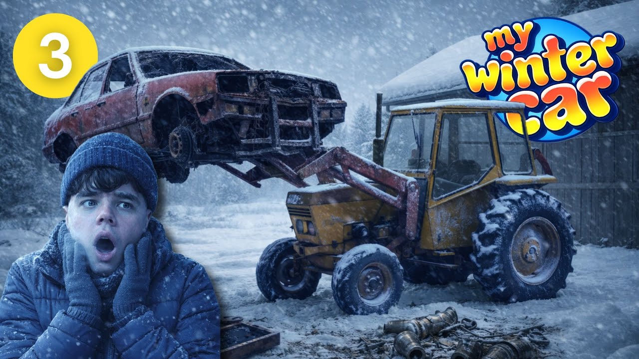nos LLEVAMOS el AUTO a nuestro TALLER | My Winter Car #3