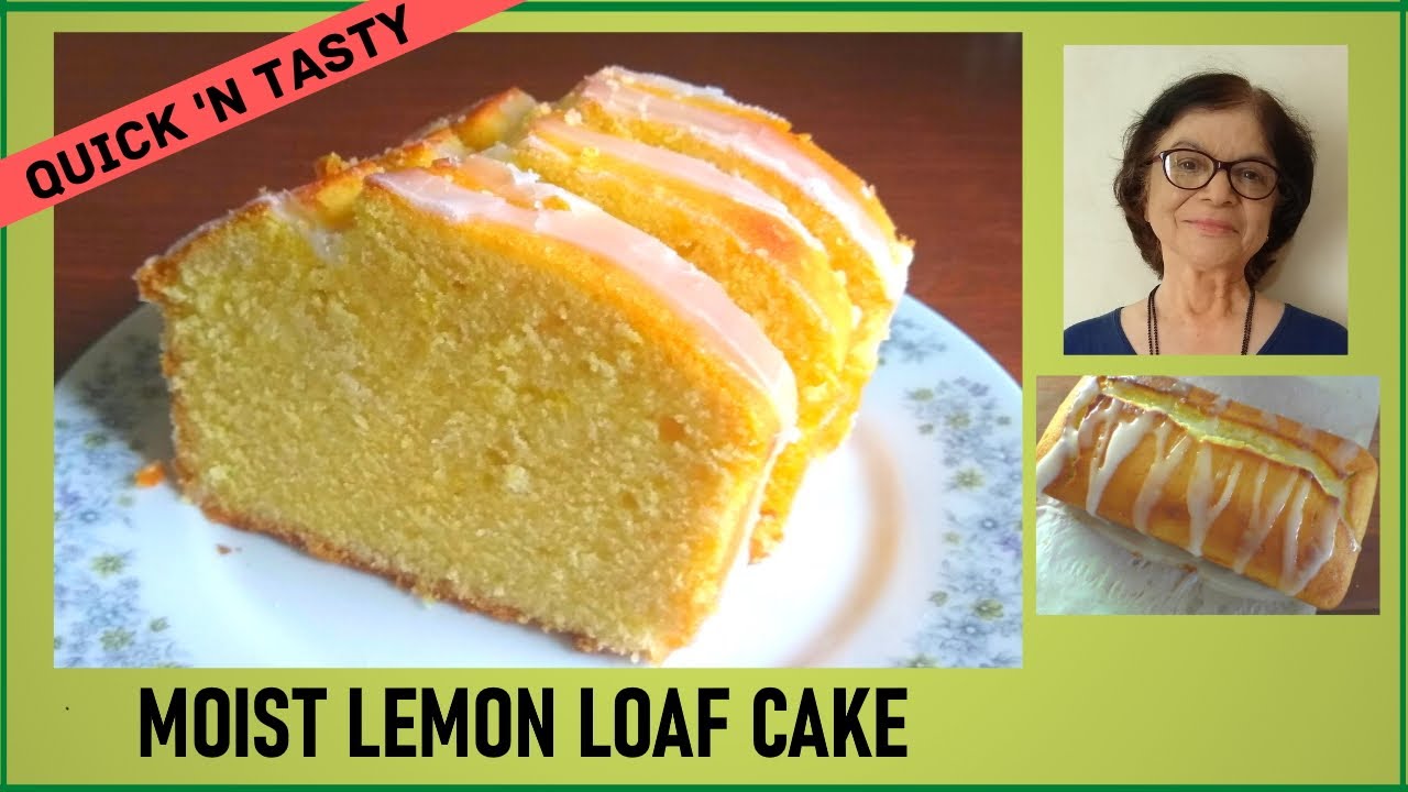 Moist Lemon Loaf  Cake / Lemon Cake Recipe With Wheat Flour / Soft Lemon Pound Cake Recipe