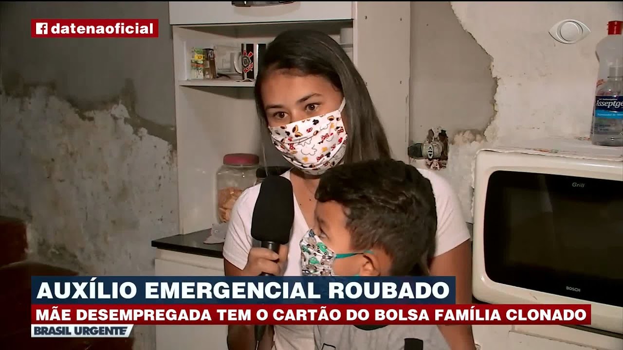 Auxílio emergencial roubado